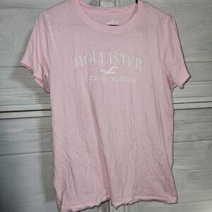 Baby Pink Hollister Tshirt